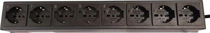 Produktbild Techly 8 ways 19inch Rack Power Strip (8 x, CEE 7/3, 1.80 m)
