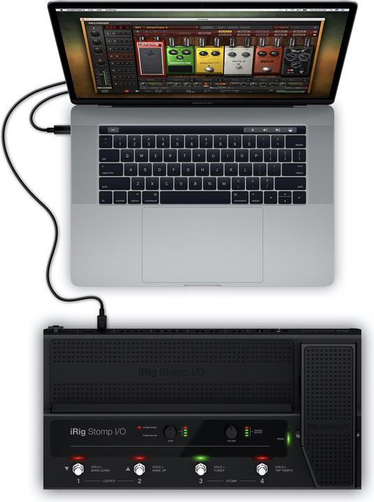 Image du produit IK Multimedia iRig Stomp I/O (Lightning, USB)