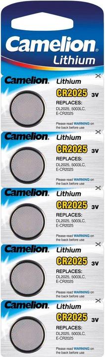 Immagine prodotto Camelion Litio (5 pz., CR2025, 150 mAh)
