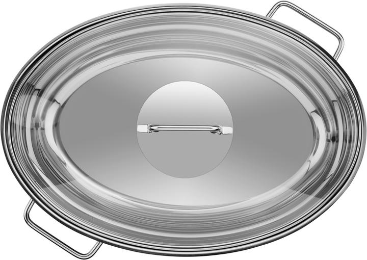 Produktbild WMF Bräter mit Glasdeckel (40.80 cm, Kochtopf, Edelstahl)