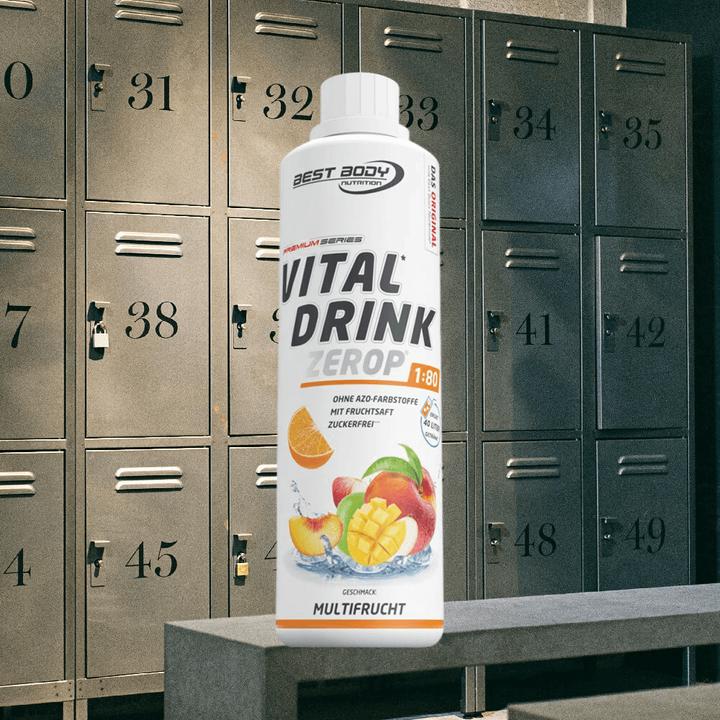 Actual product image Best Body Nutrition Low Carb Vital Drink (Multifruit, 1 x)