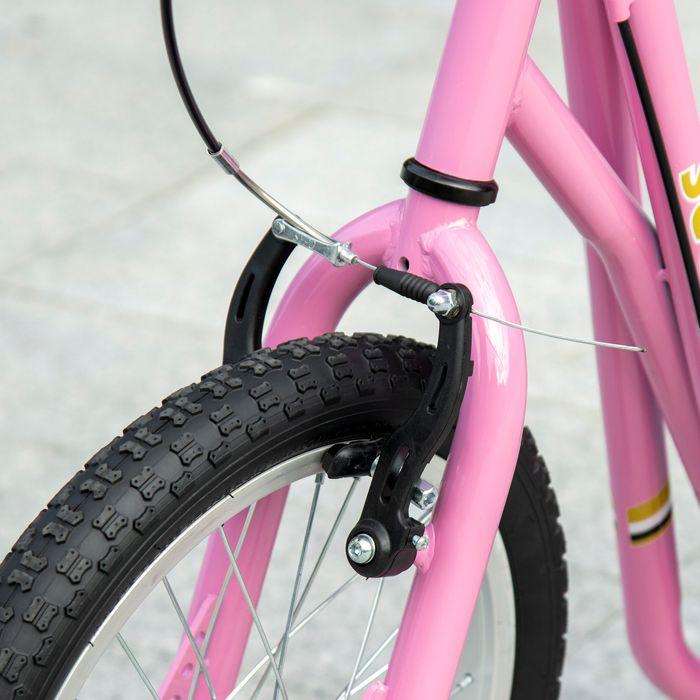 Image du produit Swisshandel24 trottinette avec freins 16/12 pouces trottinette Cityroller enfants Kickboard pour 5+ ans