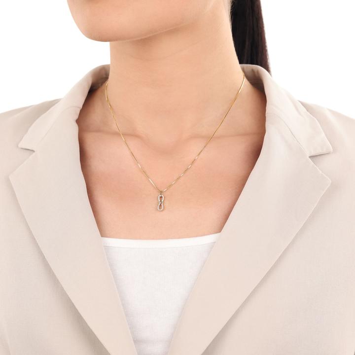 Image du produit Amor Pendentif pour femme, or 375, zirconium synth. (Or 375, 9 ct)