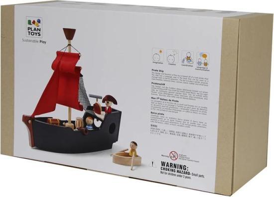 Actual product image Plantoys Pirate ship - play set