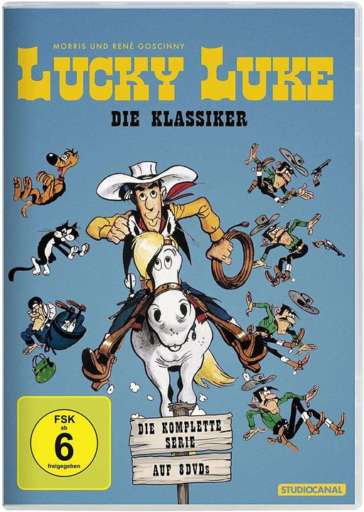 Actual product image Lucky Luke - The Classics (The complete series on 8 DVDs) (DVD, German)