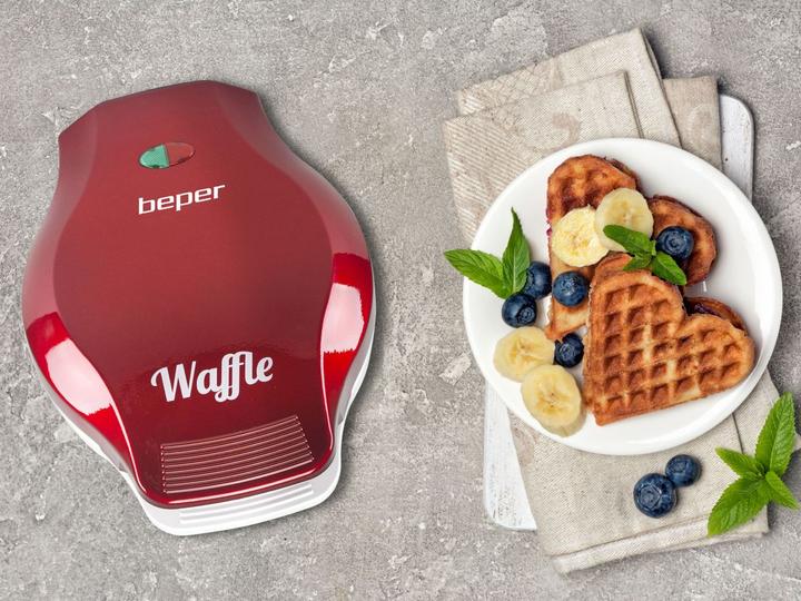 Actual product image Beper BT.603Y Waffle iron
