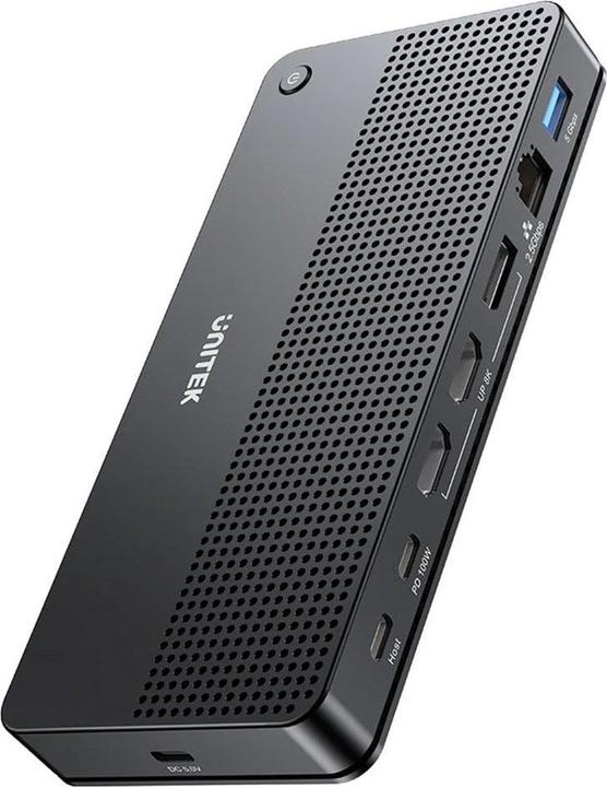 Image du produit Unitek D1104A01 Station d'accueil 13in1 MST HDMI DP 8K PD 100W (USB-C)