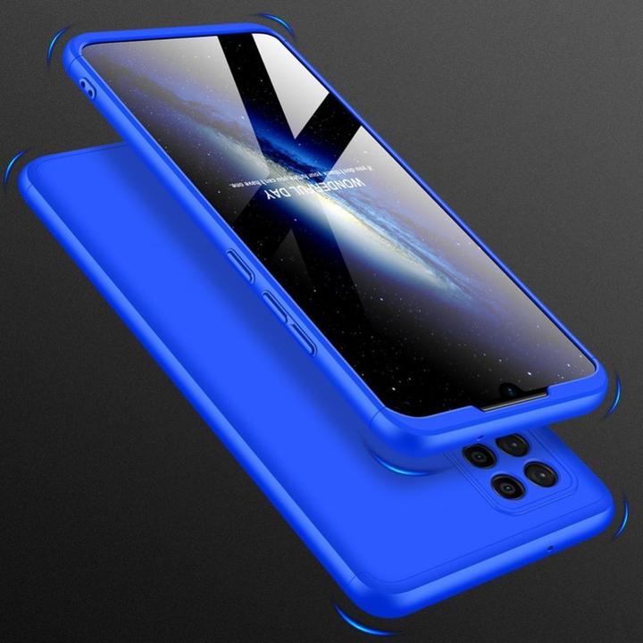Actual product image GKK 360 Protection Case Front and Back Case Full Body Cover Samsung Galaxy A42 5G blue***tel (Samsung Galaxy A42 5G)