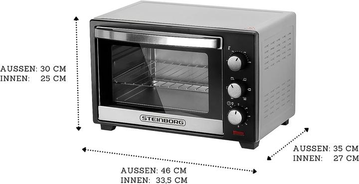 Actual product image Steinborg Mini oven