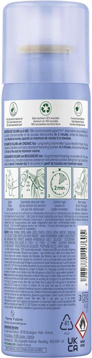 Image du produit Klorane Shampooing sec volumateur au lin BIO (150 ml, Shampoing sec)