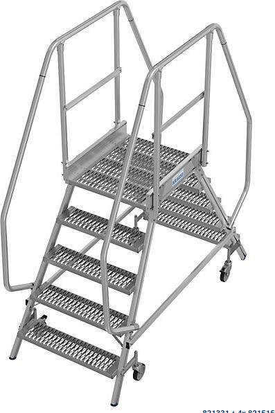 Produktbild Krause Podestleiter mit R13-Rutschhemmung (Plattformleiter, 195 cm)