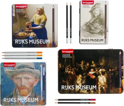 Produktbild Bruynzeel Rijksmuseum Aquarellstifte (Mehrfarbig, 24 x)