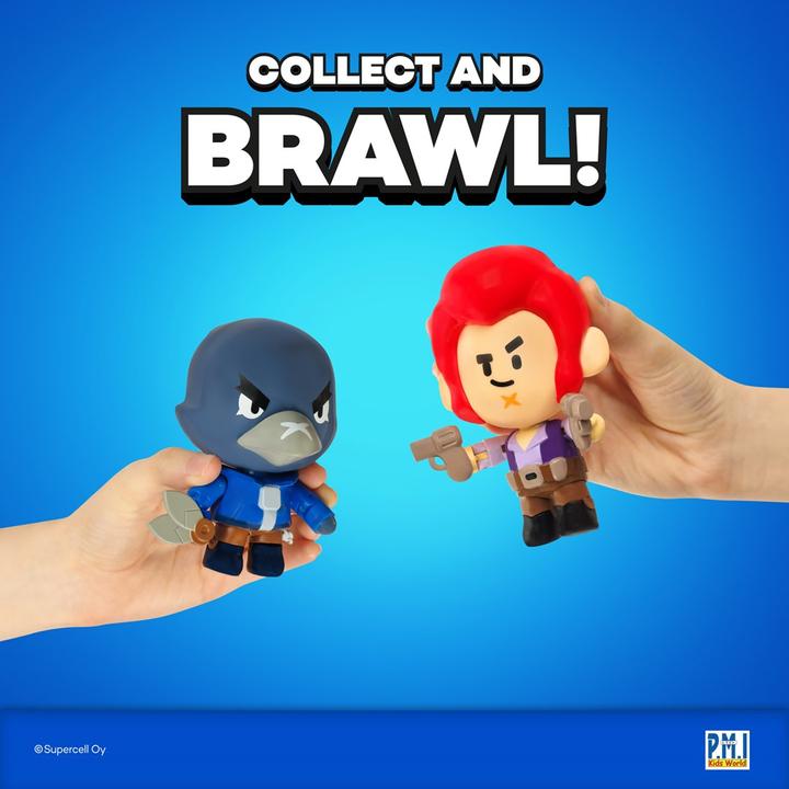 Actual product image Pmi Kids World BRAWL STARS S1 ACTION FIGURES 11cm - COLT