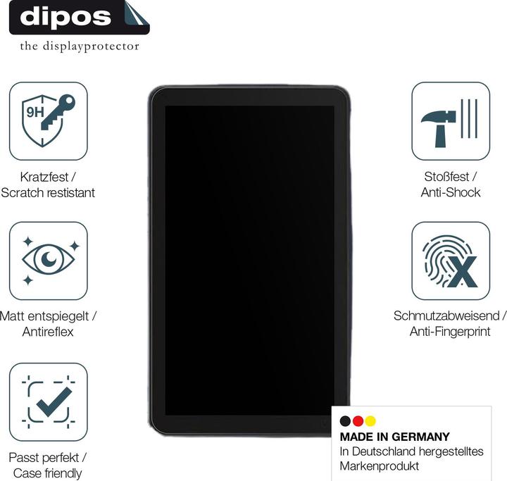 Immagine prodotto Dipos Anti-Shock Pellicola Protettiva opaco