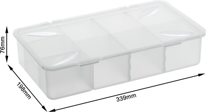 Image du produit Rotho Snappy (20 x 8 x 34 cm, 3 l)