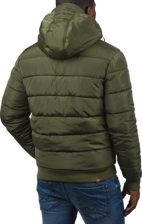 Actual product image Blend Frederico Men's Winter Jacket Outdoor Jacket With Teddy Fleece With Hood (XL)
