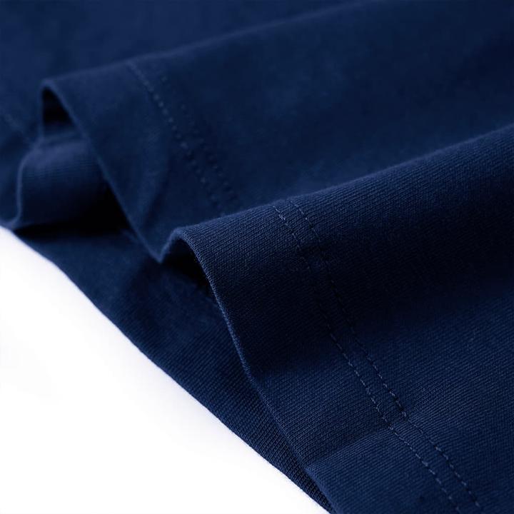 Immagine prodotto VidaXL Camicia da bambino a maniche lunghe blu navy 92,Materiale: 100 (92)