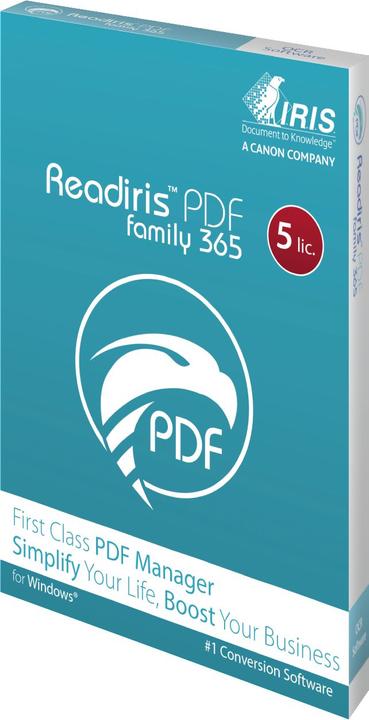 Actual product image Iris Readiris PDF Family 365 -