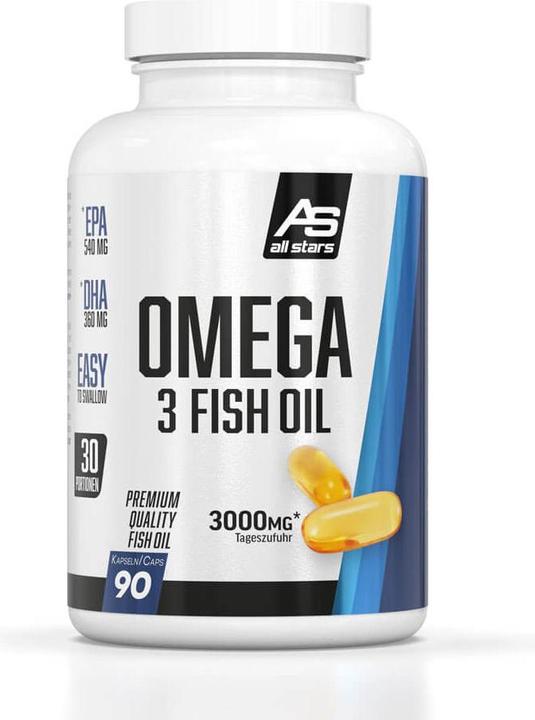 Actual product image All Stars Omega-3 Caps (126 Piece, Capsules, 126 g)