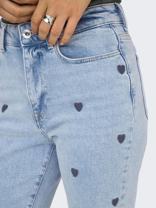 Image du produit Only Gerade geschnitten Hohe Taille Jeans Straight-Fit jeans (W31/L32)