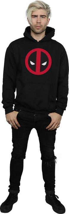 Immagine prodotto Deadpool Large Clean Logo Felpa con Cappuccio Uomo (XL)