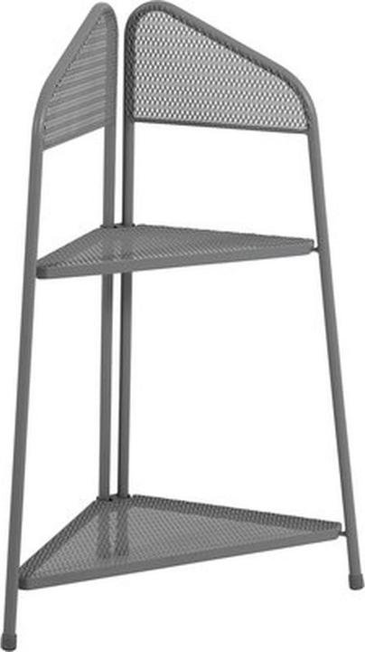 Produktbild Garden Pleasure Balkon Eckregal Gela grau 100cm