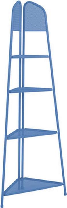 Actual product image Garden Pleasure Balcony corner shelf Gela blue 180cm