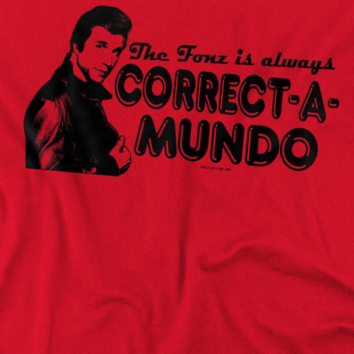 Immagine prodotto Happy Days Correct A Mundo Maglietta Uomo (S)