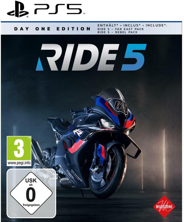 Actual product image Milestone RIDE 5 Day One Edition (PS5, DE)