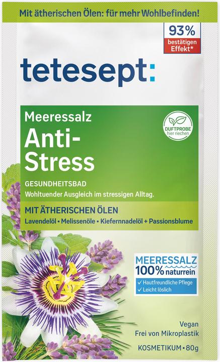 Immagine prodotto Tetesept Bustina di sali da bagno antistress (80 ml, Sali da bagno)