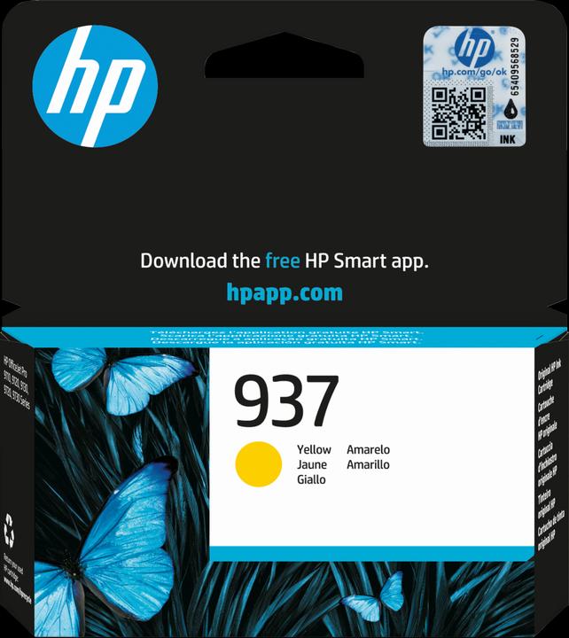Immagine prodotto HP 937 Yellow Original Ink Cartridge, 1 pc(s) (Y)