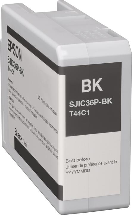 Epson SJIC36P(K) - 80 ml - Schwarz - Original (BK)