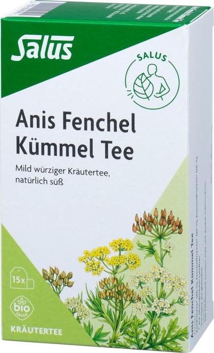 Actual product image Salus Anis Fenchel Kümmeltee Bio (50 g)