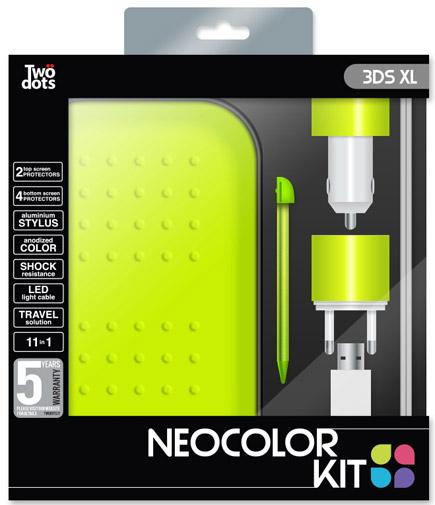 Immagine prodotto Two Dots Kit Neocolor Verde 3DS/NEW 3DS XL TwoDots (3DS XL)
