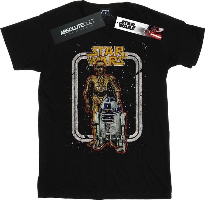 Image du produit Star Wars - T-shirt R2-D2 AND C-3PO VINTAGE - Garçon (152, 158)