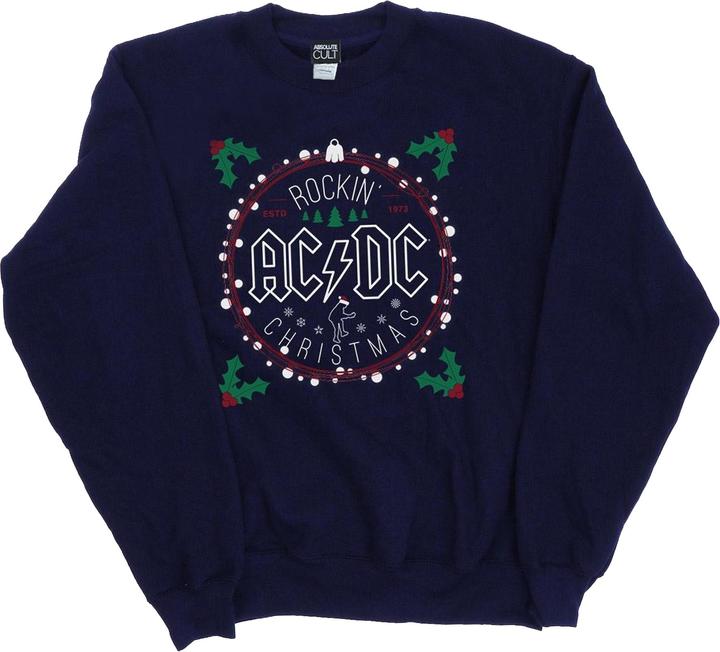 AC/DC Christmas Circle Sweatshirt
