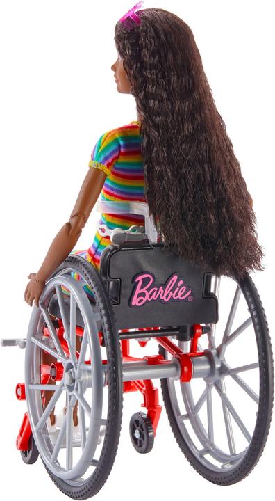 Actual product image Barbie Fashionistas doll (African-American) with wheelchair