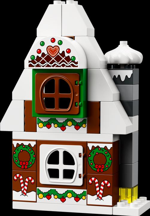 Image du produit LEGO Maison en pain d'épice avec le Père Noël (10976)