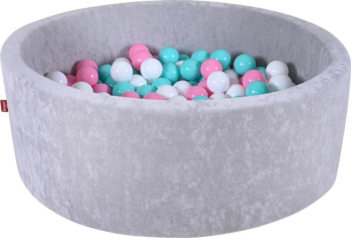 Pink, Light Blue, Creme