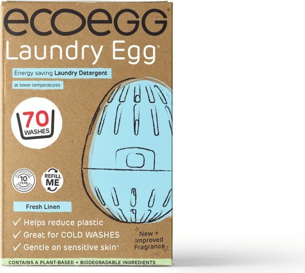 Produktbild Ecoegg Waschei Fresh Linen (70 Waschgänge, Wäscheperlen)