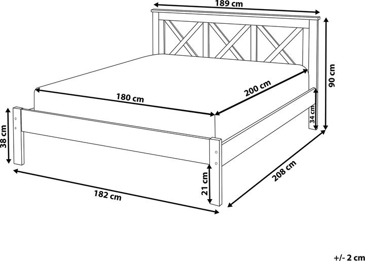 Actual product image Beliani Tannay (180 x 200 cm)