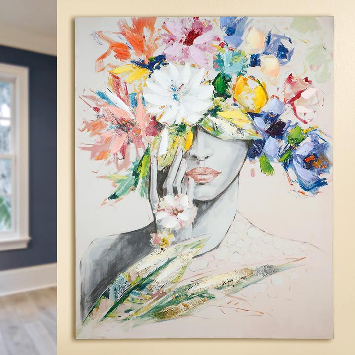 Immagine prodotto Casablanca by Gilde Donna con cappello a fiori (80 x 3 x 100 cm)