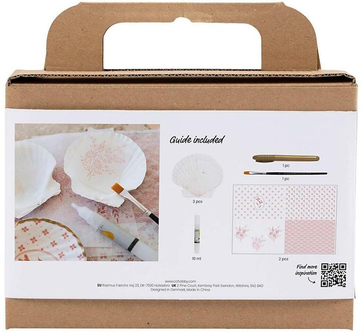 Productafbeelding Creativ Company Bastelset Decopatch Muschel-Schalen