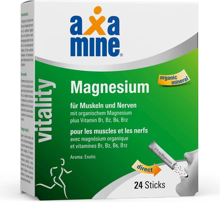Immagine prodotto Axamine Vitality Magnesium Sticks Exotic (24 Pezzo/i, Busta)