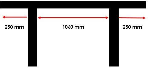 Robas Lund Castello (180 x 100 x 76 cm)