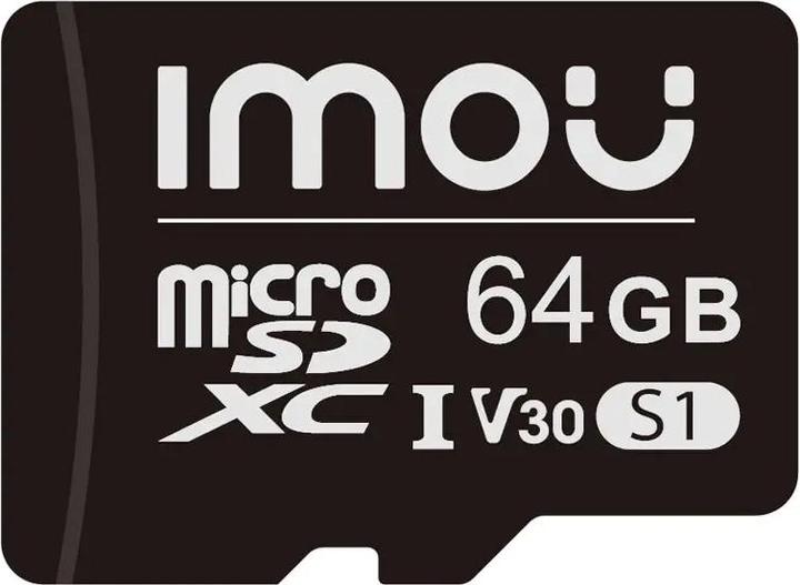Imou Memory card microSD (UHS-I, SDXC, 10/U3/V30, 95/38) (64 GB, microSDXC, U3, UHS-I)