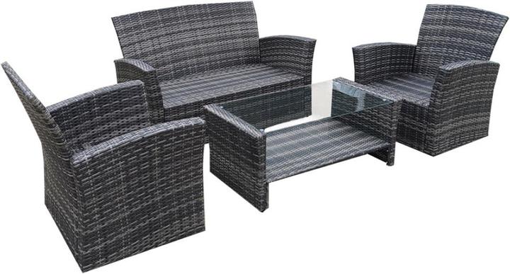 Actual product image Contini Rattan Lounge Set