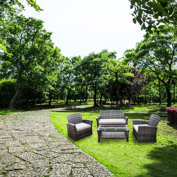 Actual product image Contini Rattan Lounge Set