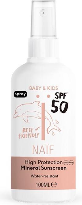 Immagine prodotto Naïf Mineral Sunscreen (Olio abbronzatura, SPF 50, 100 ml, 133 g)