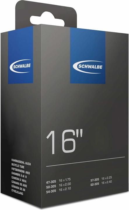 Schwalbe N°3 (Schrader (AV), 16", 40 mm)